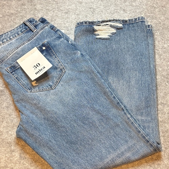 🌟 Mica Los Angeles Wide Leg Jeans | NWT | Size 30 🌟 - Picture 1 of 12